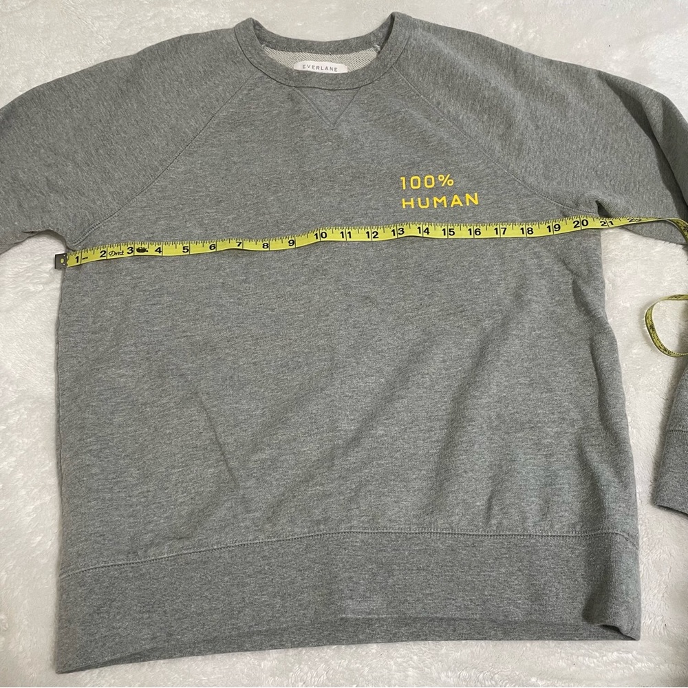 Everlane The 100% Human Crew Sweatshirt - Picture 8 of 8